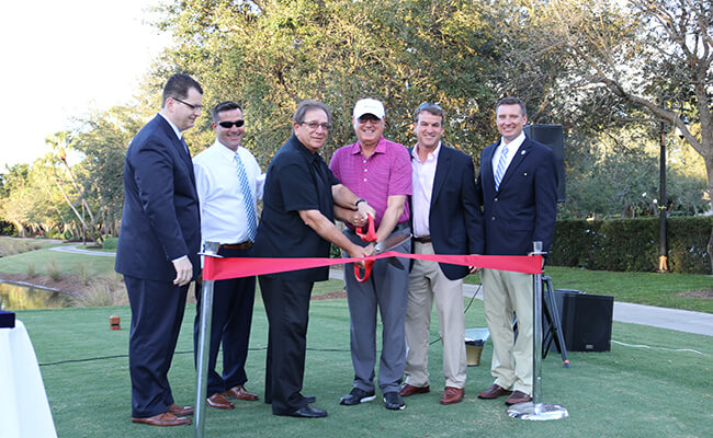 cutting renovation ribbon