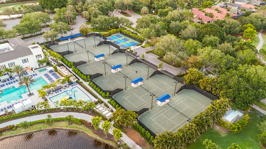 tennis courts