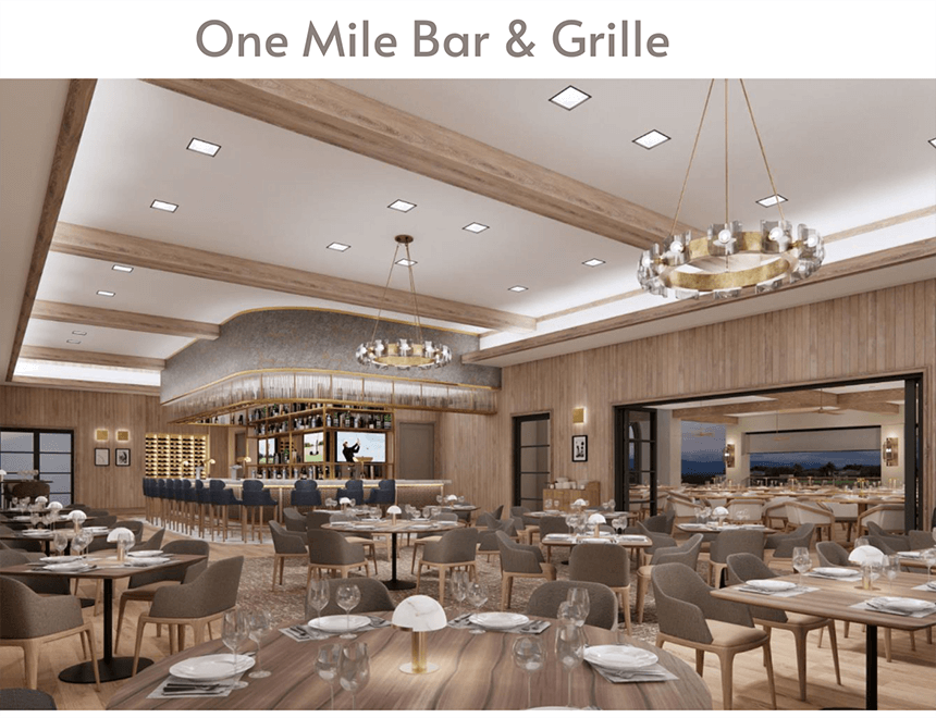 One Mile Bar & Grill vision